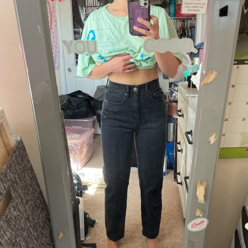 American Eagle highest rise 90’s boyfriend jean - Picture 4 of 9